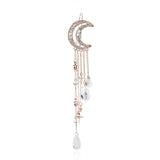 Moon Tassel Pentagram Pendant Hair Clip - Minihomy