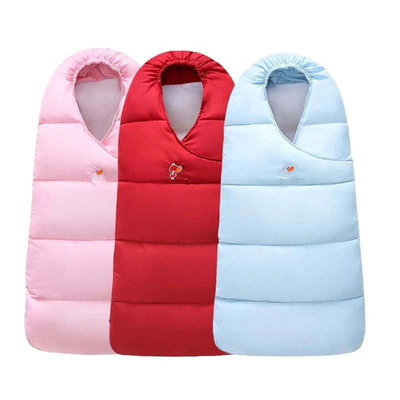 Baby Sleeping Bag Warm Newborn Thicken Envelopes For Baby Stroller Infant Blanket