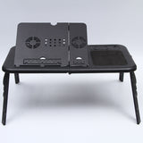 Folding Laptop Desk Adjustable Computer Table Stand