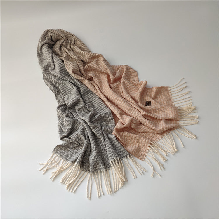 Imitation Cashmere Scarf Couple Scarf - Minihomy