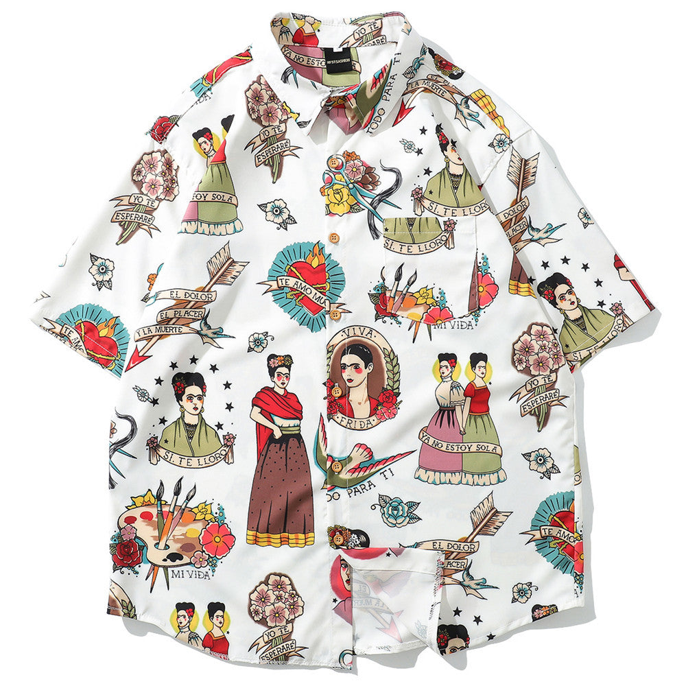 Men's printed shirt - Minihomy