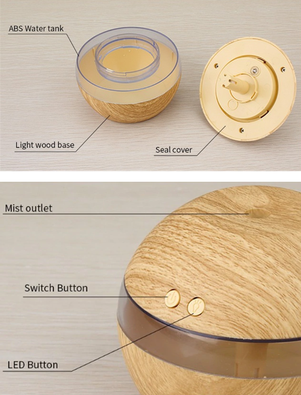 Essential Oil Diffuser Humidifier - Minihomy