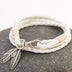 Jewelry Leather Charm Friendship Bracelets & Bangles - Minihomy