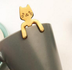 Cross-border 304 Stainless Steel Spoon Cartoon Cat Handle Hanging Coffee Spoon - Minihomy