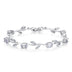 Plated crystal ladies bracelet - Minihomy