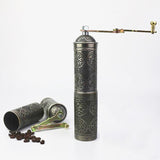 Copper alloy Ottoman retro hand coffee grinder