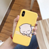 Funny Cartoon Giraffe Phone Case For 7 8 Plus TPU Silicone Back Cover - Minihomy