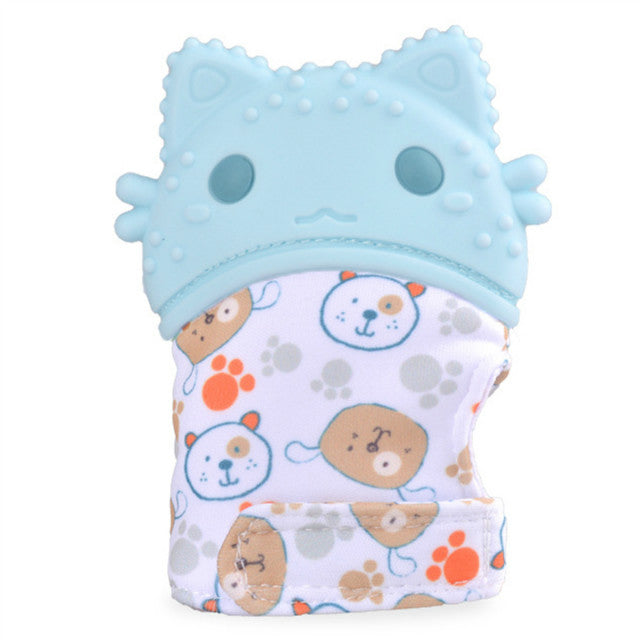 Baby teether molar gloves