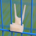 Fork Parrot Pet Bird Plastic Food Holder Feeding on Cage for Hamster Rat - Minihomy