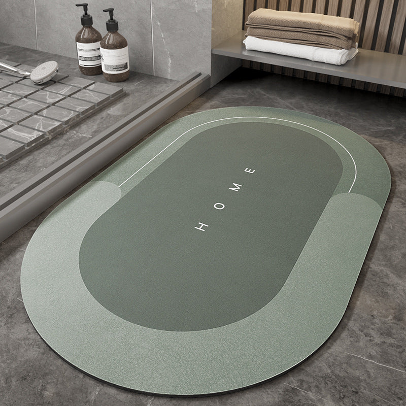 Cushion Cushion Bathroom Sliding  Door  Floor  Bathroom Foot Mat - Minihomy