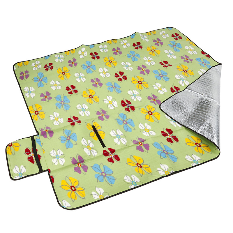 22m large suede foil picnic mat, waterproof mat baby crawl pad, beach mat