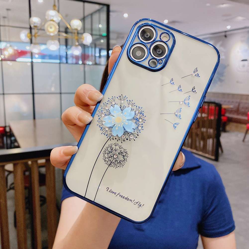 Luxury 3D Cute Flower Spin Stand Holder Phone Case - Minihomy