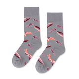 Food Seafood actic shrimp Squid Socks Women - Minihomy