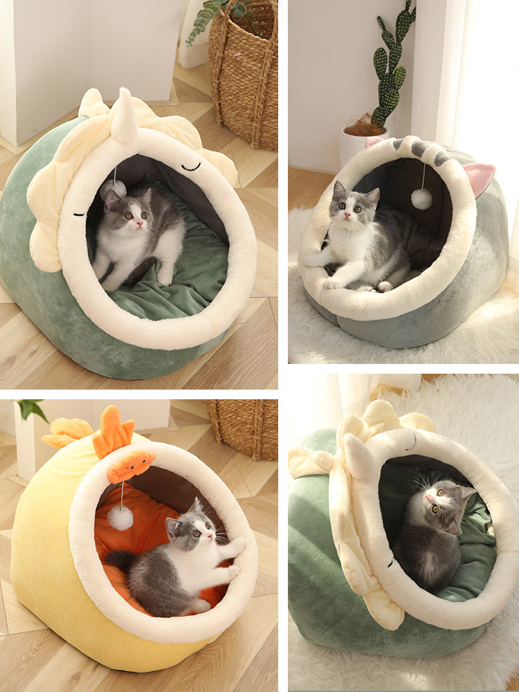 Cat litter four seasons universal cat house villa home - Minihomy