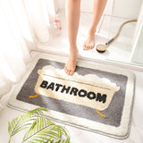 The Floor Anti Slip Fast Water Absorption Home Bedroom Living Room Carpet For Bathroom Accessories