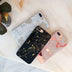 Simple Platinum Marble Soft  Phone Case 6 7 8 Plus Protective Cover - Minihomy