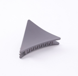 Medium wild color matte triangle hair clips