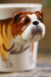 Animal mug Hand painted animal mug english bulldog ceramic mug - Minihomy