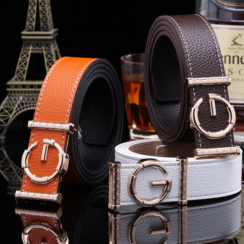 G buckle Ladies luxury belts