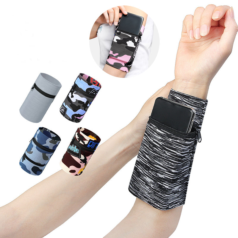 Running Mobile Phone Arm Bag Men Women Wristband Outdoor Sports Arm Bag