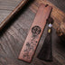 Mahogany Ebony Hollow Nanmu Bookmark Set Chinese Style Crafts