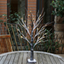 24LED Black Branch Imitation Snow Tree 3AA Battery Box Tree Lamp 45cm/17.71 Inch