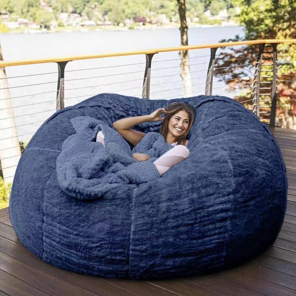 Lazy Sofa Bean Bag Chair Foam Furniture Bean Bag - Minihomy