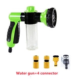 Multi-function 8 Water Patterns High Pressure Car Water Gun Car Cleaning Washing Foam Gun Water Sprayer Jet Pressure Washer