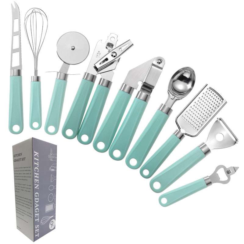 Creative Plastic Handle Stainless Steel Kitchen Utensils - Minihomy