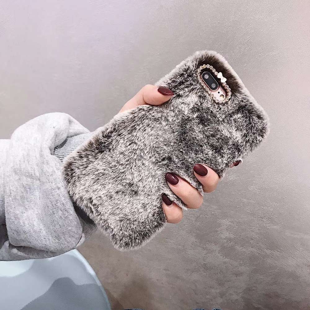 Luxury Plush iPhone Cases - Minihomy