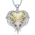 Elements Crystal S925 Sterling Silver Angel Necklace - Minihomy