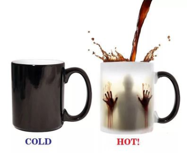 Color Changing Mug Ceramic Thermosensitive Coffee Cup - Minihomy