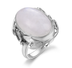 Cellacity Oval White Opal Ring For Women - Minihomy