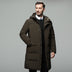 Long padded down jacket for men - Minihomy