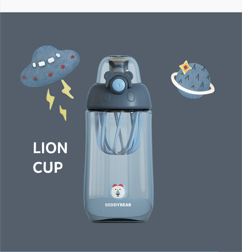 Children's Water Cup Plastic Anti-fall Portable Water Bottle - Minihomy