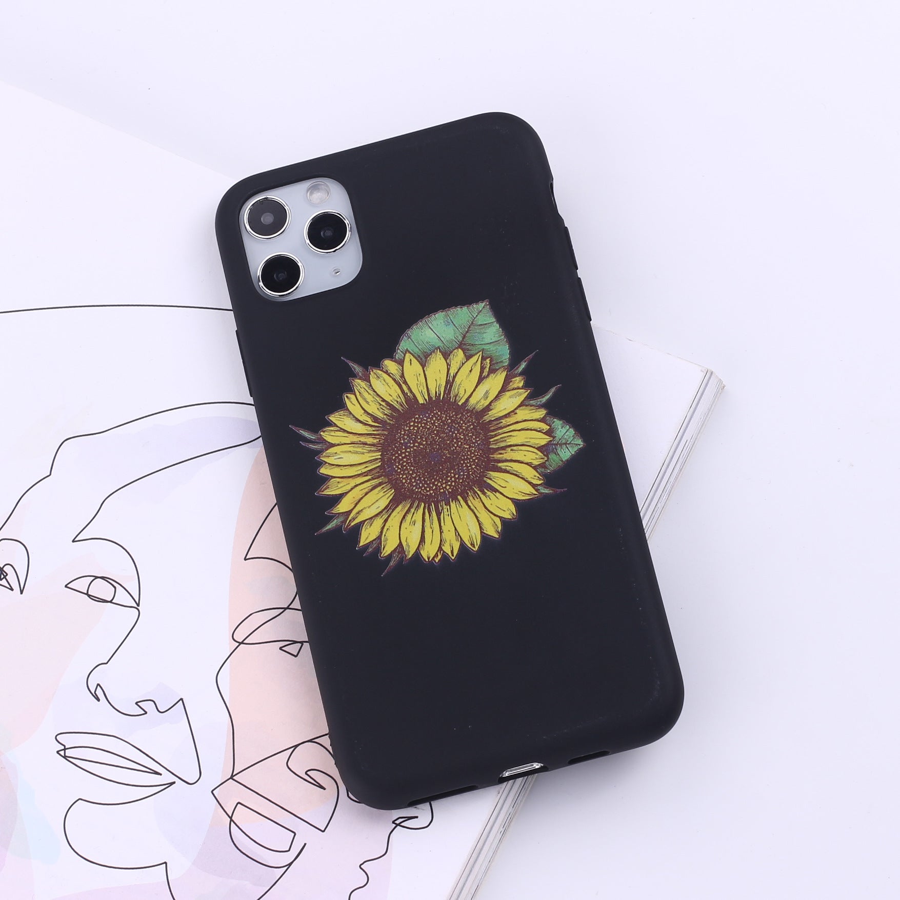 Soft silicone mobile phone case