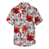 Hawaiian printed men's shirt - Minihomy