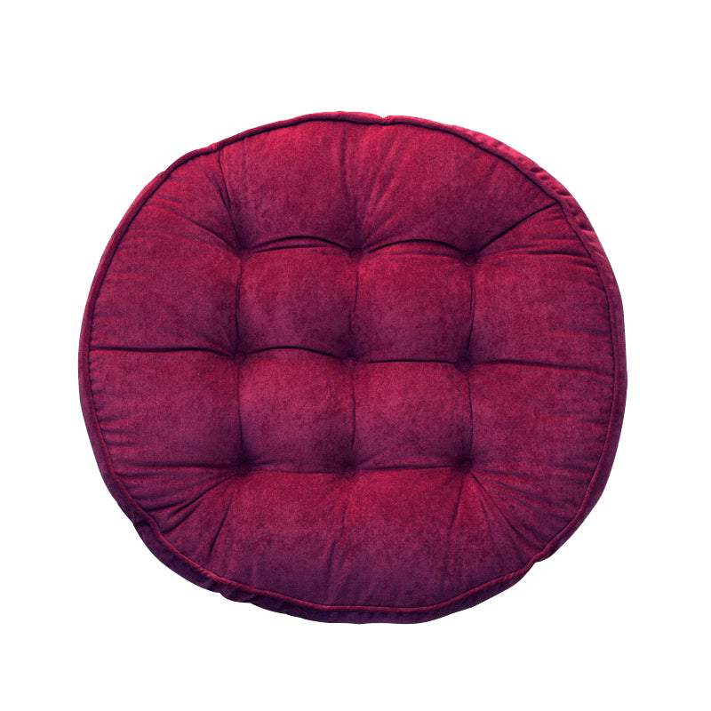 Corduroy solid color padded cushion - Minihomy