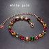 Natural Candy Color Tourmaline Bracelet Female Crystals