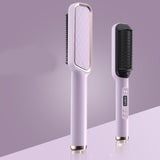 Anti-scalding Ceramic Hair Curler Straightening Heating Combs Heated Hair