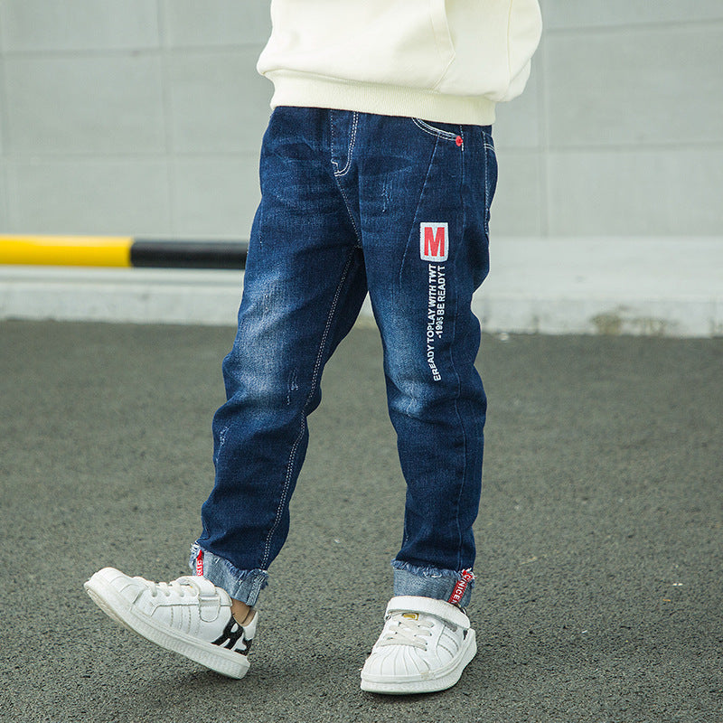 Jeans For Boys Children Long Pants - Minihomy