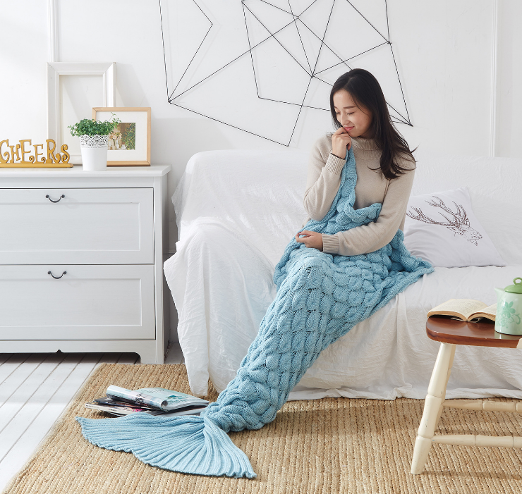 Mermaid blanket - Minihomy