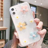 Girl flowers phone case