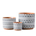 Ceramic  Flower Pots Nordic Style Geometric Flower Pots - Minihomy