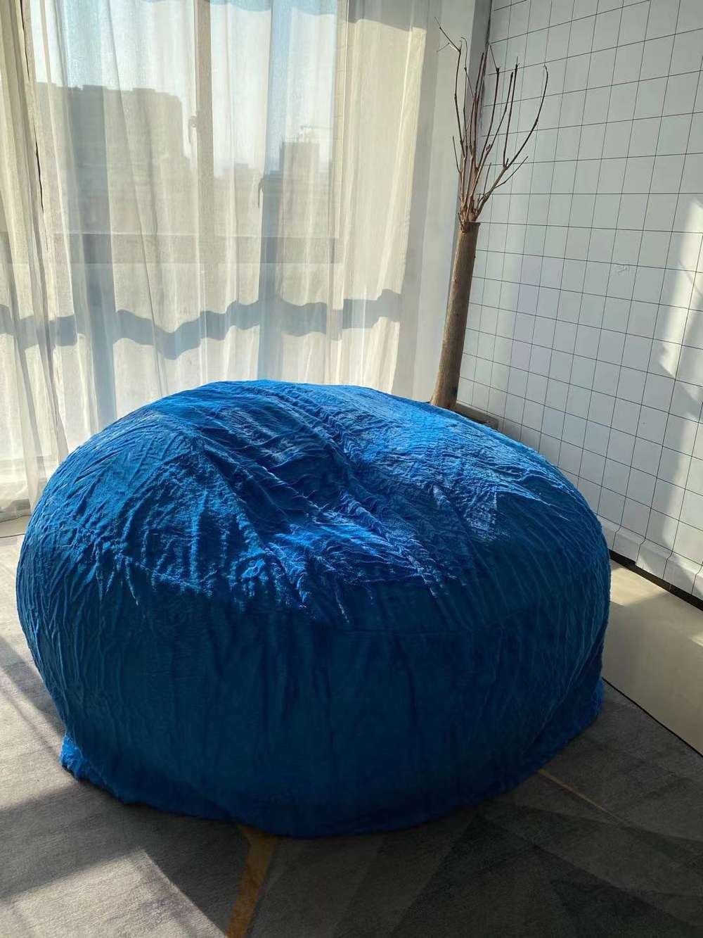 Lazy Sofa Bean Bag Chair Foam Furniture Bean Bag - Minihomy