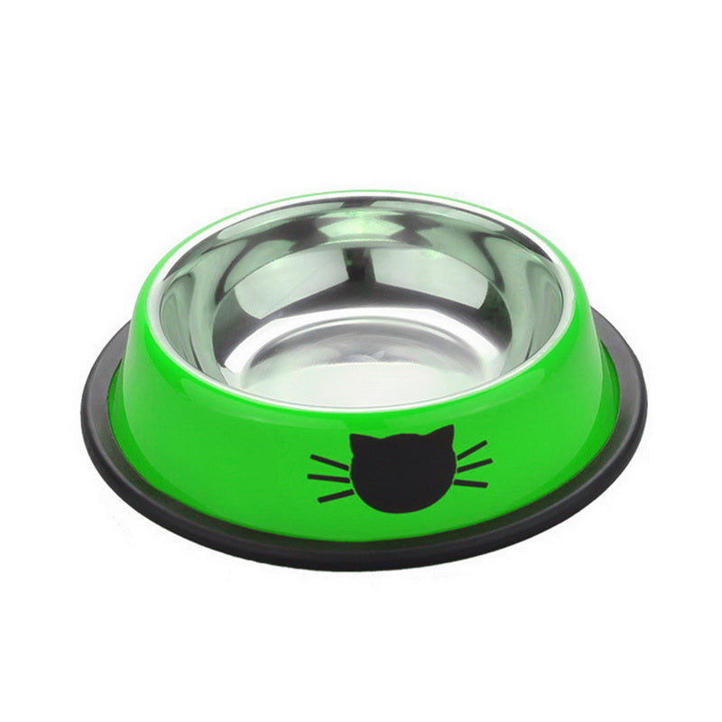 Stainless steel pet bowl