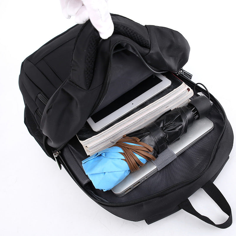 Cross border for backpacks business nylon large capacity students male manufacturers 15.6 inch computer package - Minihomy