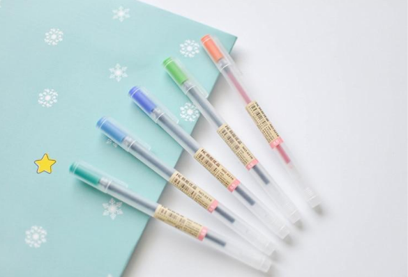 12 PieceMuji Gel Pen Set