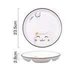 Home Creative Cartoon Cute Ceramic Plate - Minihomy