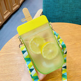 Summer Children's Water Cup Baby Portable Cup Straw